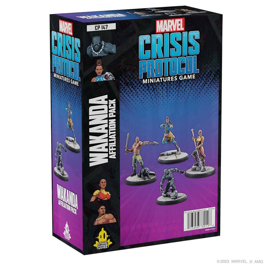 Marvel Crisis Protocol - Wakanda Affiliation Pack - Dave's Games